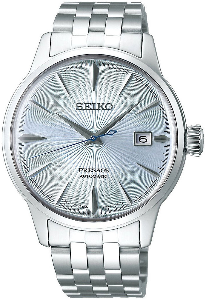 Seiko Herrklocka SRPE19J1 Presage Blå/Stål Ø40.5 mm - Seiko