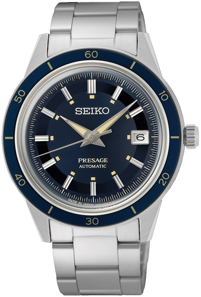 Seiko Herrklocka SRPG05J1 Presage Blå/Stål Ø40.8 mm - Seiko