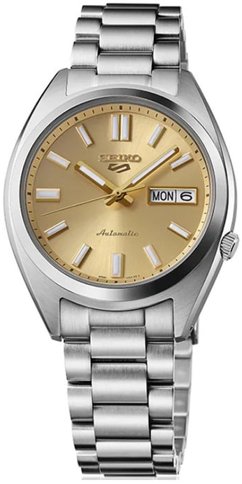 Seiko 5 Sports Herrklocka SRPL59K1 Guld/Stål Ø37.4 mm - Seiko