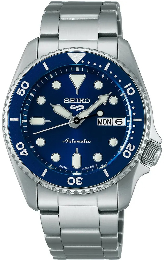 Seiko 5 Sports Herrklocka SRPL77K1 Blå/Stål Ø38 mm - Seiko