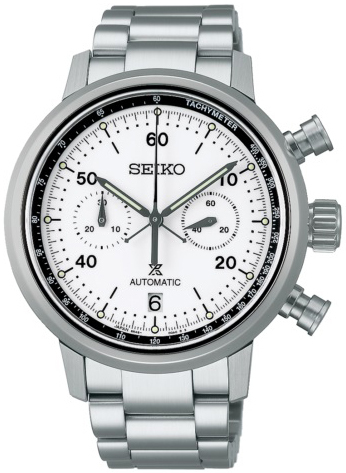 Seiko Herrklocka SRQ035J1 Prospex Vit/Stål Ø42.5 mm - Seiko