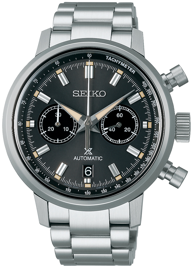 Seiko Herrklocka SRQ037J1 Prospex Svart/Stål Ø42.5 mm - Seiko