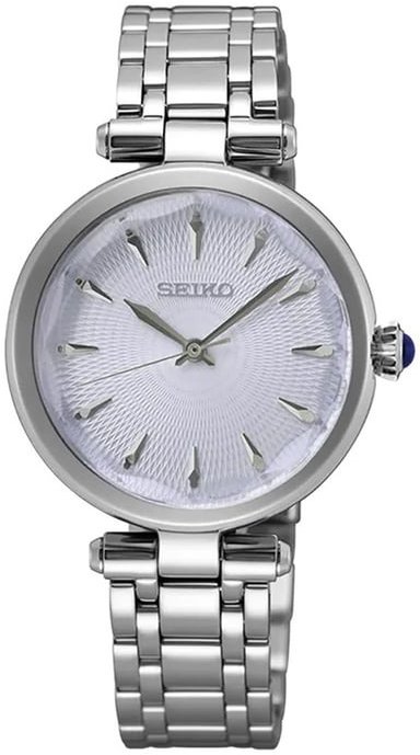 Seiko Damklocka SRZ553P1 Classic Lila/Stål Ø30 mm - Seiko