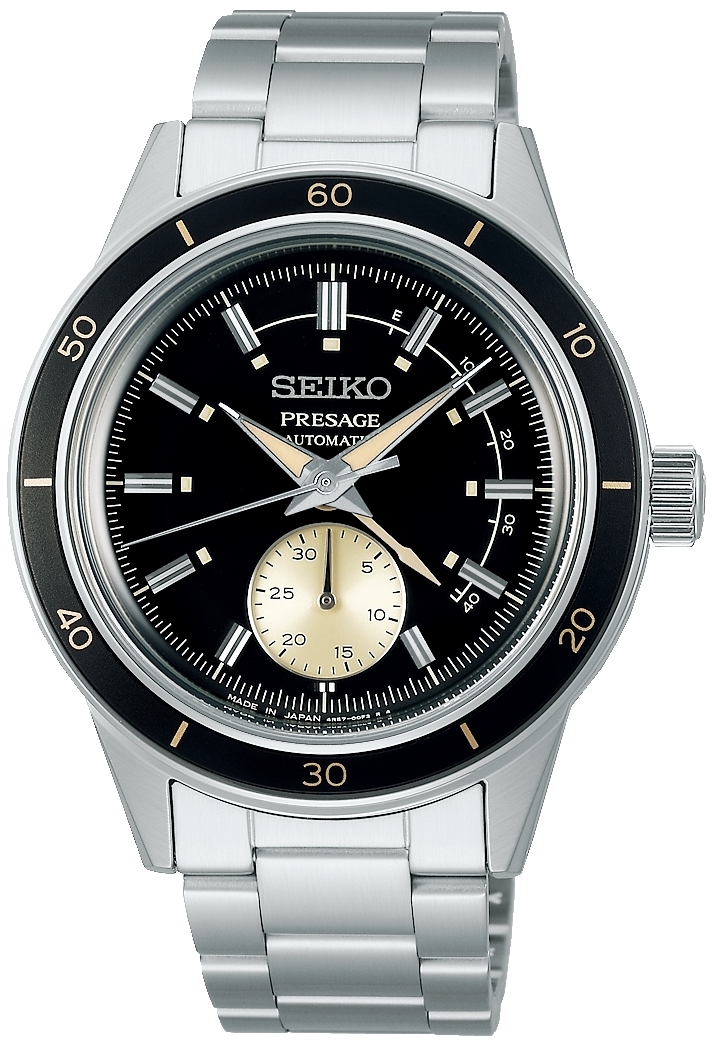 Seiko Herrklocka SSA449J1 Presage Svart/Stål Ø40.8 mm - Seiko