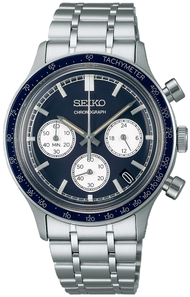 Seiko Herrklocka SSB477P1 Sport Blå/Stål Ø38.7 mm - Seiko