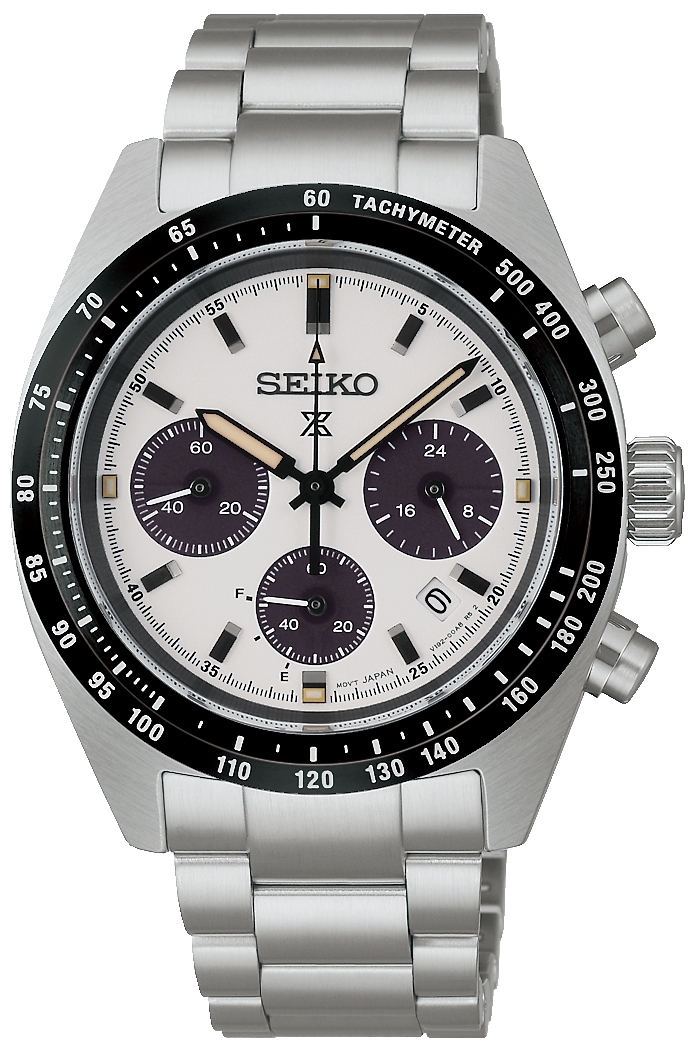 Seiko Herrklocka SSC961P1 Prospex Silverfärgad/Stål Ø39 mm