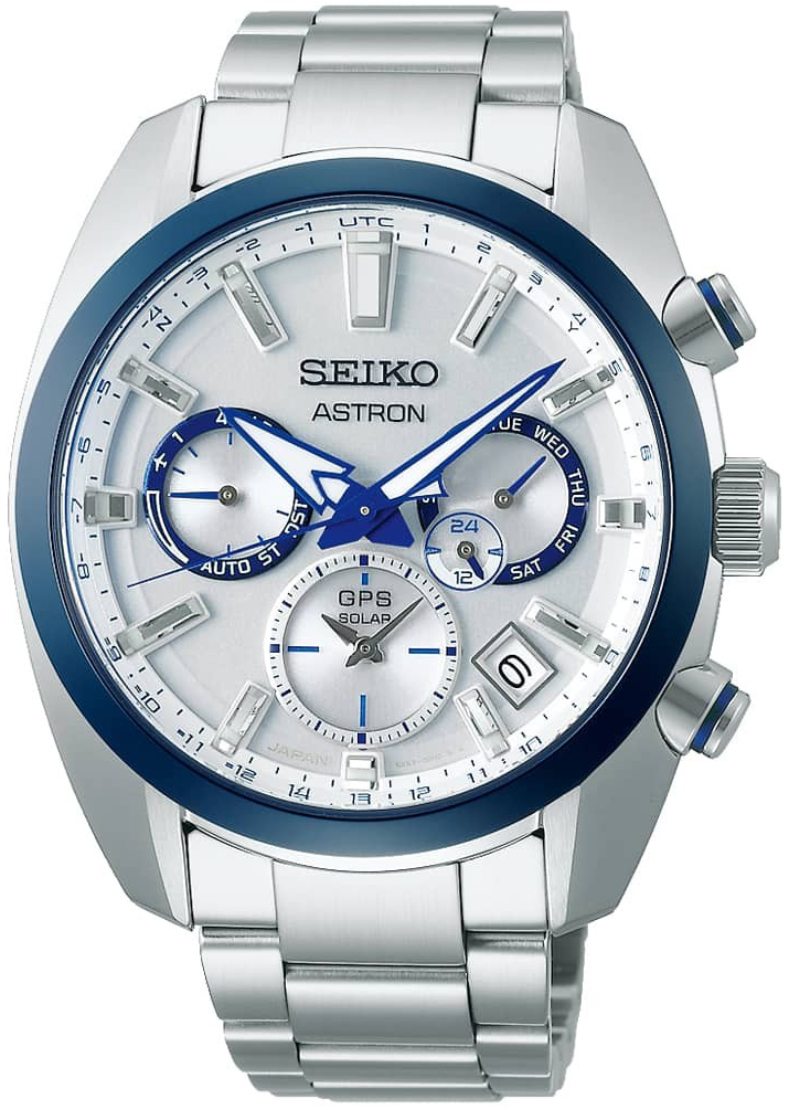 Seiko Herrklocka SSH093J1 Astron Vit/Stål Ø42.7 mm - Seiko