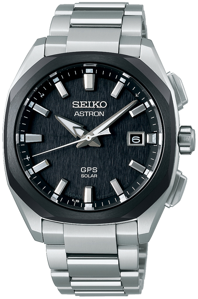 Seiko Herrklocka SSJ007J1 Astron Svart/Titan Ø39 mm - Seiko
