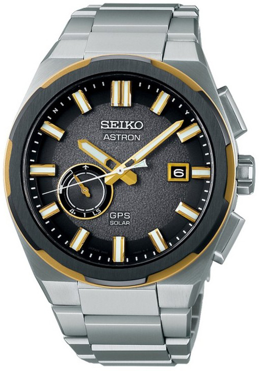 Seiko Herrklocka SSJ026J1 Astron Grå/Titan Ø42 mm - Seiko