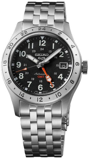 Seiko 5 Herrklocka SSK023K1 Svart/Stål Ø39.4 mm - Seiko