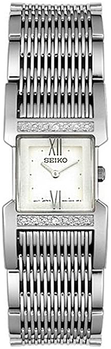 Seiko Damklocka SUJ267 Vit/Stål - Seiko