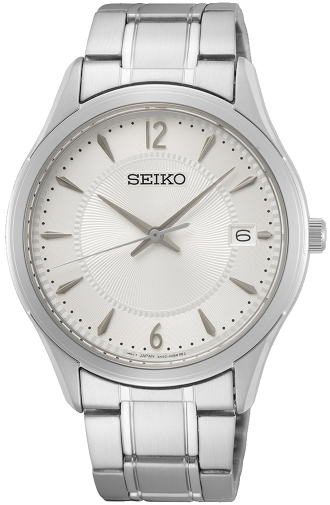 Seiko Herrklocka SUR417P1 Silverfärgad/Stål Ø40 mm - Seiko