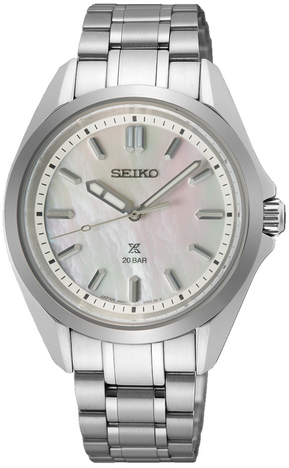 Seiko Damklocka SUR605J1 Prospex Vit/Stål Ø34 mm - Seiko