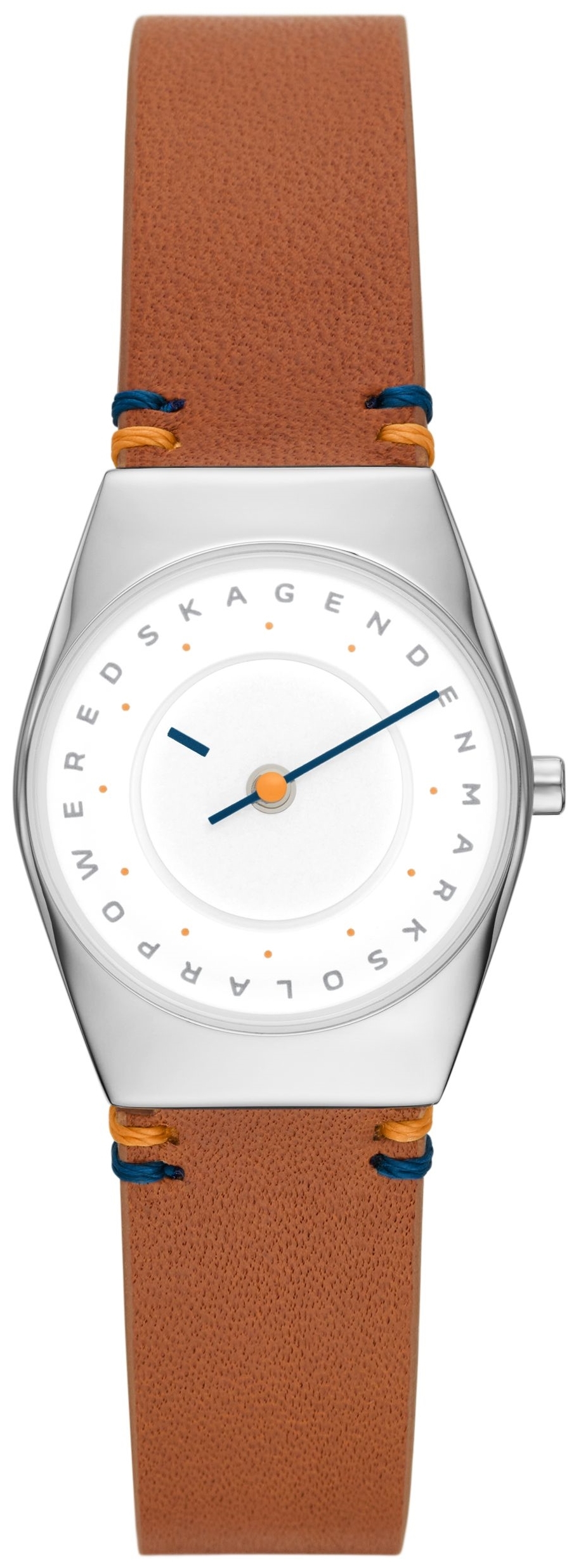 Skagen Damklocka SKW3086 Grenen Lille Vit/Läder Ø26 mm - Skagen