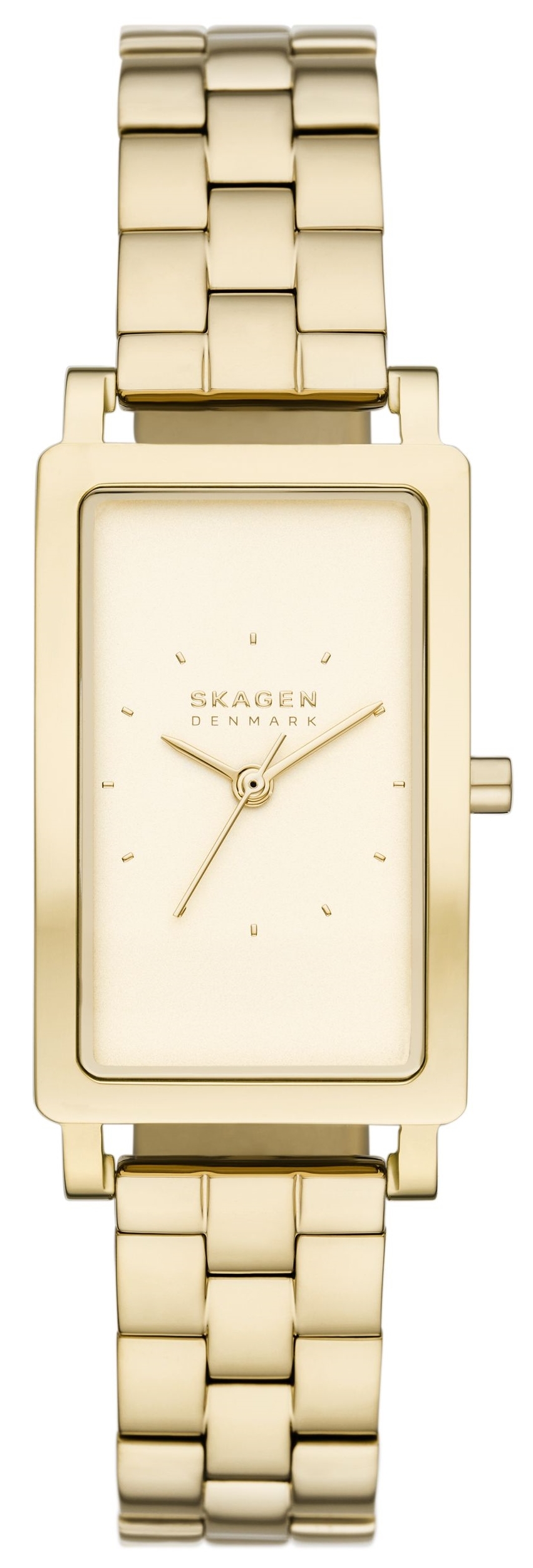 Skagen Damklocka SKW3098 Hagen Vit/Guldtonat stål Ø22 mm - Skagen