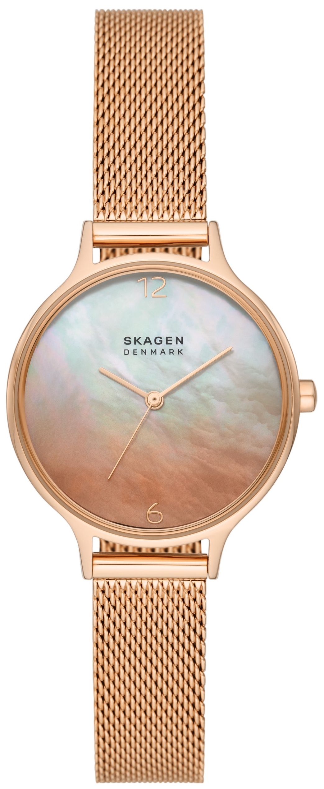 Skagen Damklocka SKW3107 Anita Lille Flerfärgad/Roséguldstonat - Skagen