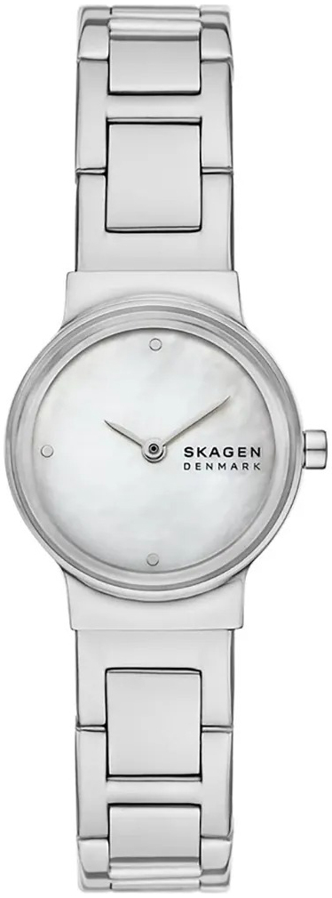 Skagen Damklocka SKW3168 Freja Lille Vit/Stål Ø26 mm - Skagen