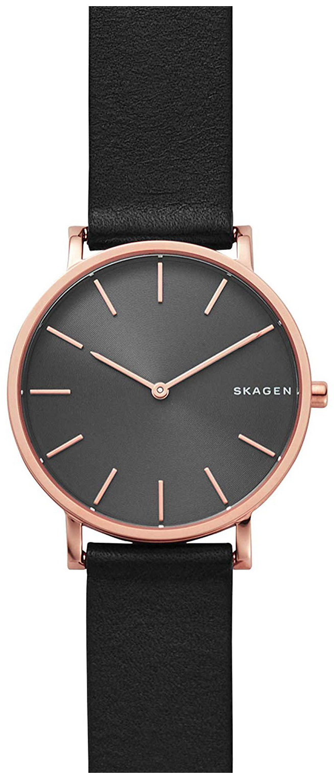 Skagen Herrklocka SKW6447 Hagen Grå/Läder Ø38 mm