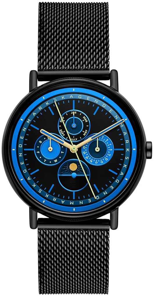 Skagen Herrklocka SKW6944 Signatur Svart/Stål Ø40 mm - Skagen