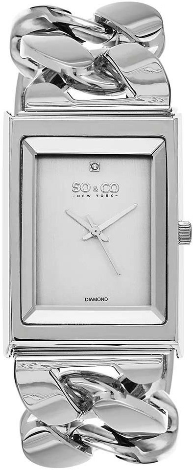 So & Co New York SoHo Damklocka 5094.1 Silverfärgad/Stål - So & Co New York