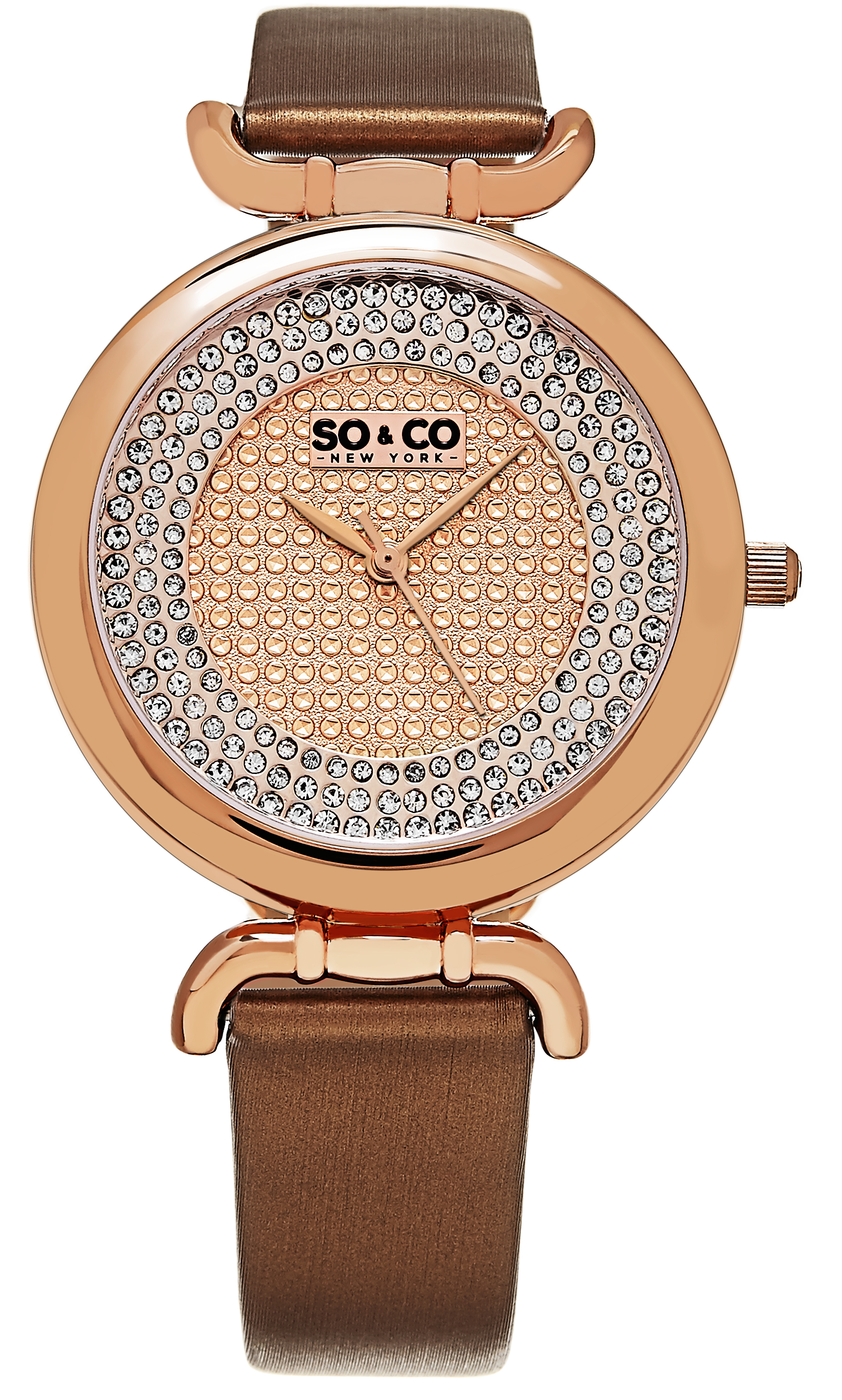 So & Co New York Damklocka 5264.3 SoHo Roséguldstonad/Satin Ø38 - So & Co New York