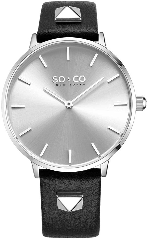 So & Co New York Damklocka 5522.1 Madison Silverfärgad/Stål - So & Co New York