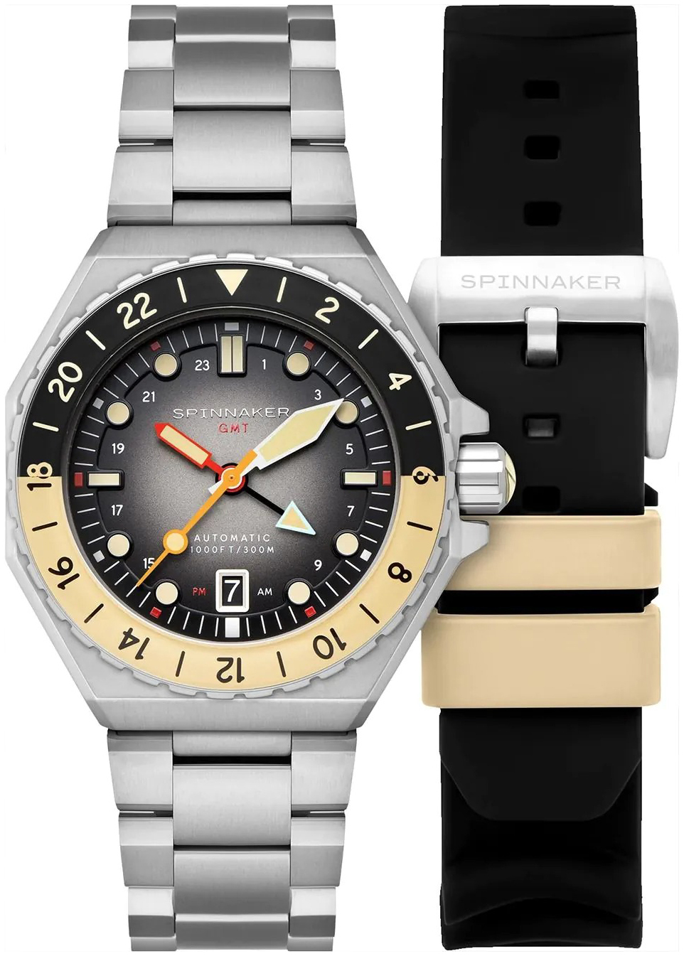 Spinnaker Herrklocka SP-5119-88 Dumas Grå/Stål Ø43 mm - Spinnaker