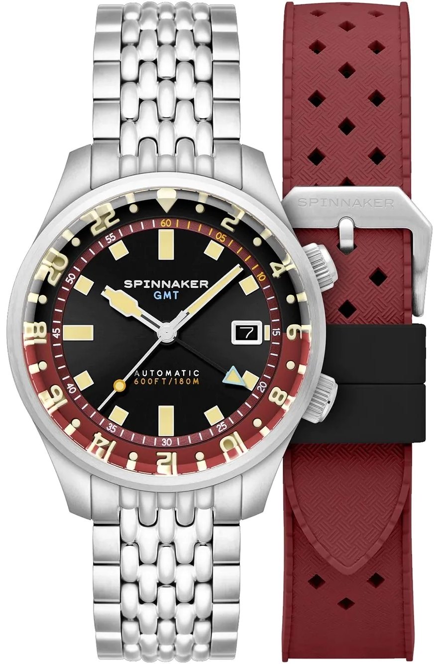 Spinnaker Herrklocka SP-5121-11 Bradner Svart/Stål Ø42 mm - Spinnaker