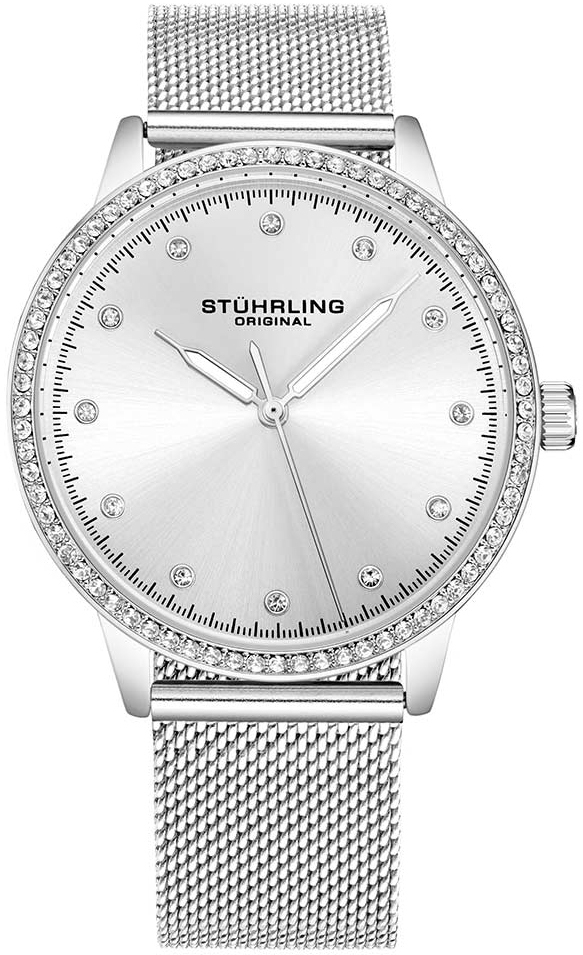 Stührling Original Damklocka 3904.1 Vogue Silverfärgad/Stål Ø38 mm - Stührling Original