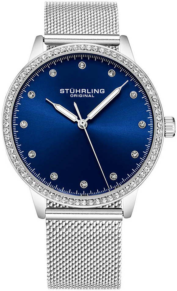 Stührling Original Damklocka 3904.2 Vogue Blå/Stål Ø38 mm - Stührling Original