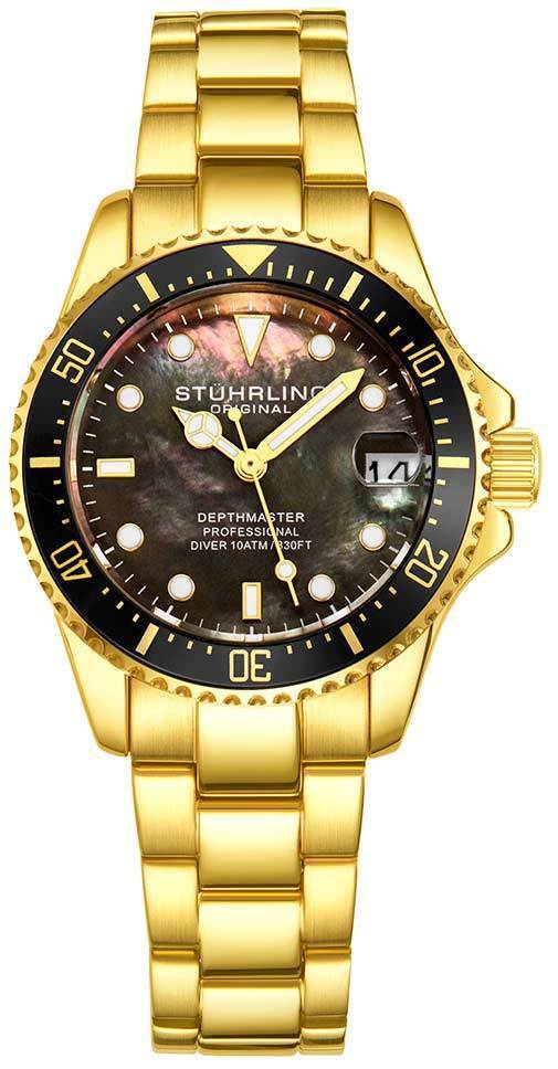 Stührling Original Damklocka 3950L.4 Depthmaster - Stührling Original