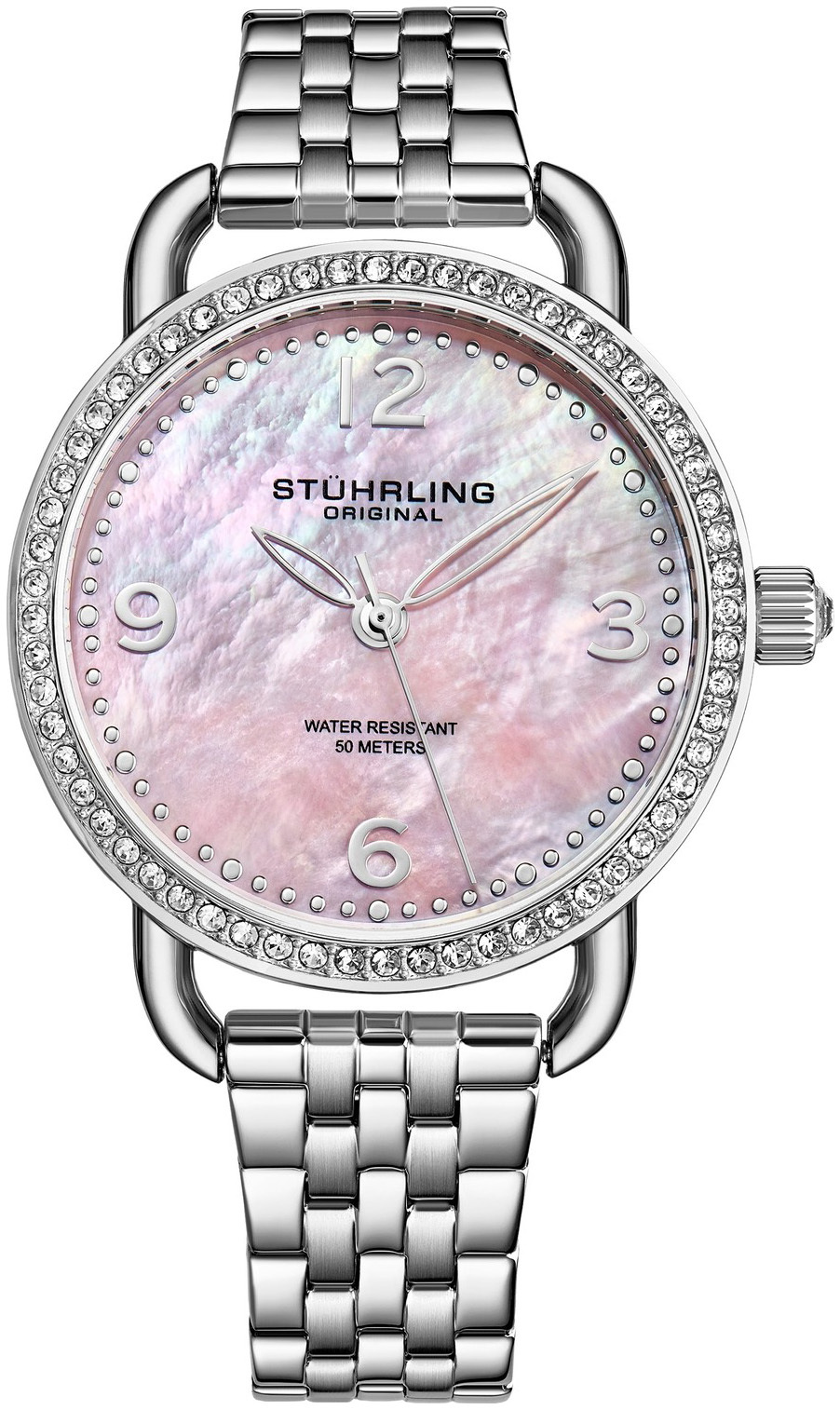 Stührling Original Damklocka 3955.2 Symphony Rosa/Stål Ø38 mm - Stührling Original