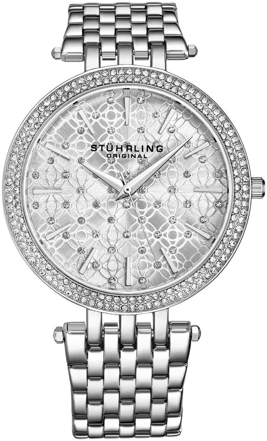 Stührling Original Damklocka 3962.1 Monaco Silverfärgad/Stål Ø39 - Stührling Original