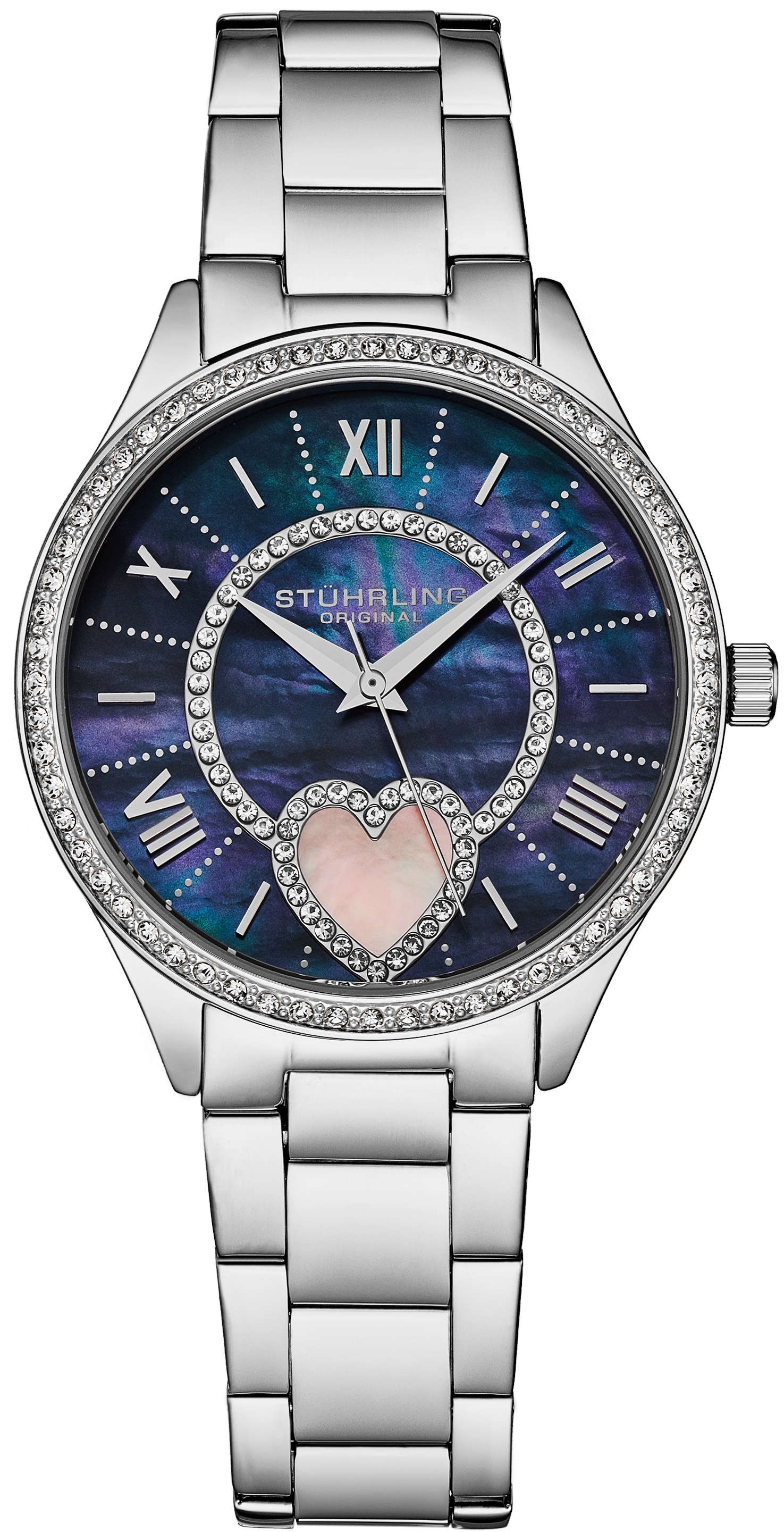 Stührling Original Damklocka 4019.1 Saylor Blå/Stål Ø38 mm - Stührling Original