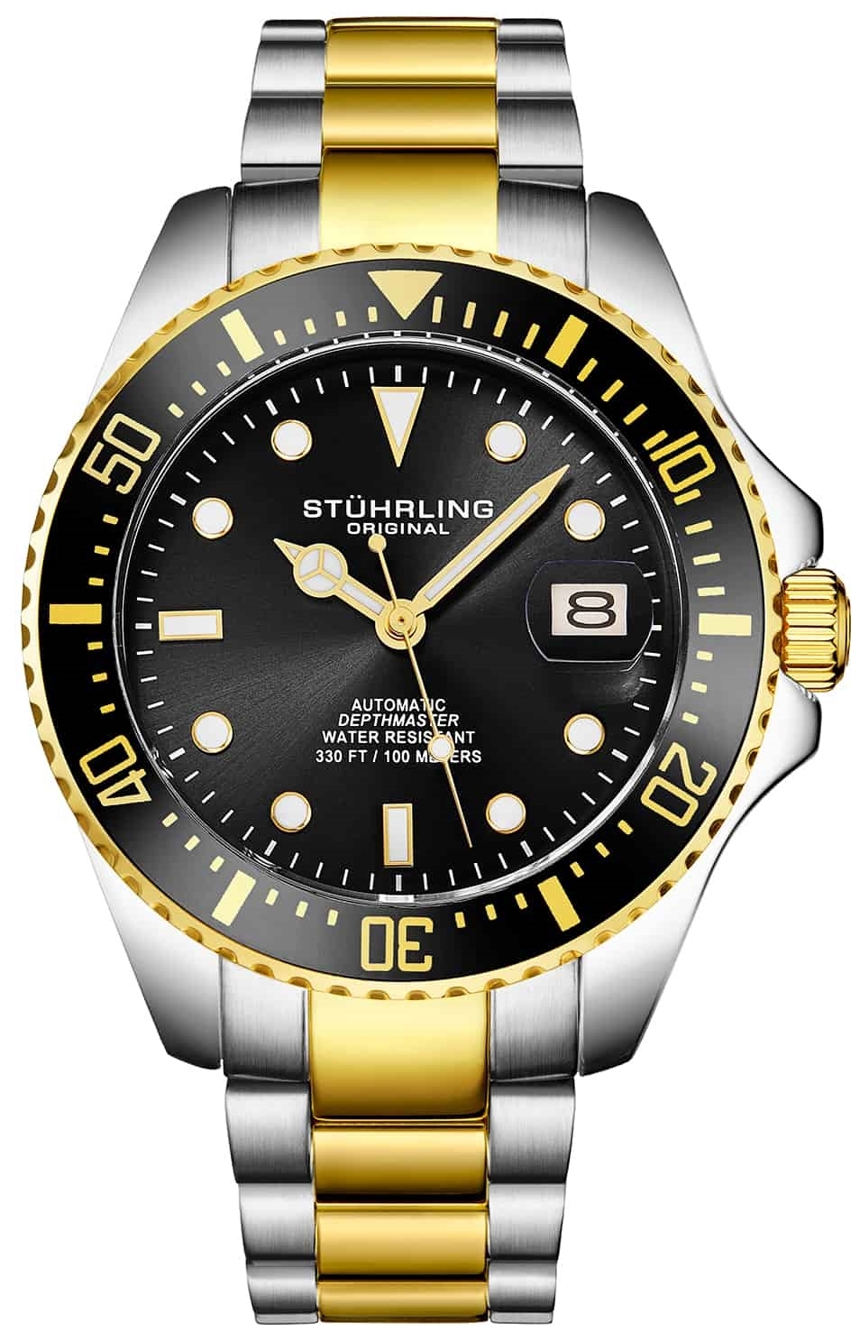 Stührling Original Herrklocka 4048.4 Aquadiver Depthmaster - Stührling Original