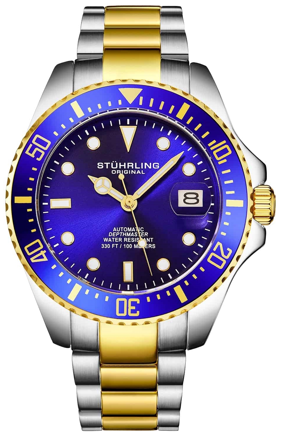 Stührling Original Herrklocka 4048.5 Aquadiver Depthmaster - Stührling Original