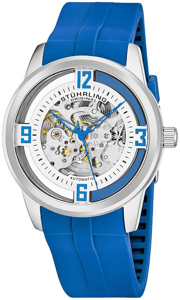 Stührling Original Herrklocka 877C.01 Winchester Vit/Gummi Ø42 mm - Stührling Original