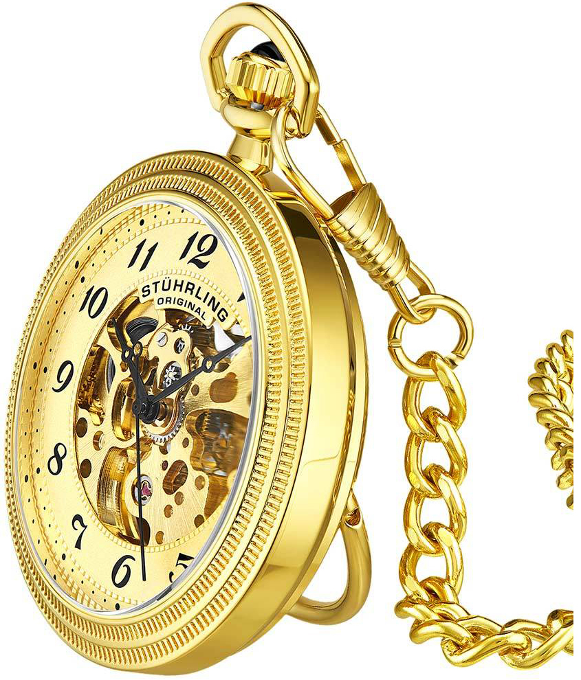 Stührling Original Herrklocka 980.02 Provost Champagnefärgad Ø48 mm - Stührling Original