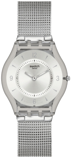Swatch Damklocka SS08M100M Classic Silverfärgad/Stål Ø34 mm