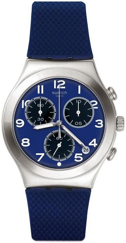 Swatch Herrklocka YCS594 Classic Blå/Gummi Ø40 mm