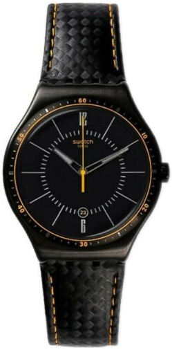 Swatch Herrklocka YVS496G Classic Blå/Stål Ø43 mm