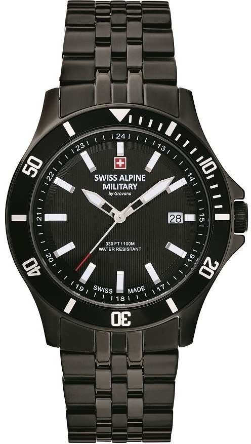 Swiss Alpine Military Herrklocka 7022.1177 Alpine by Grovana - Swiss Alpine Military