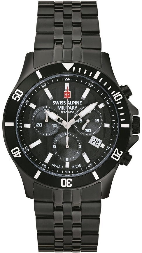 Swiss Alpine Military Herrklocka 7022.9177 Challenger Chrono - Swiss Alpine Military