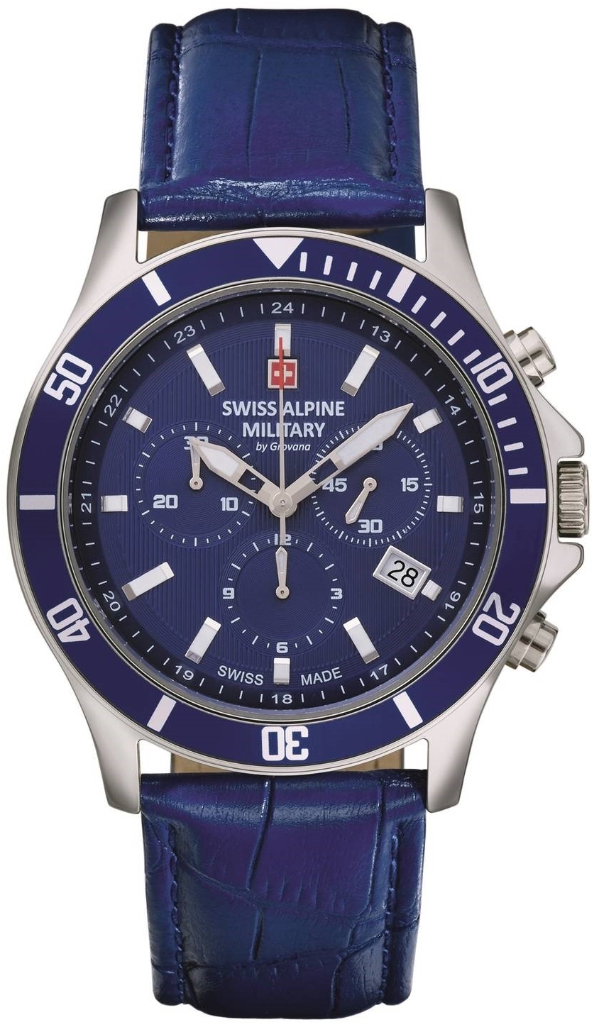 Swiss Alpine Military Herrklocka 7022.9535 Challenger Chrono - Swiss Alpine Military