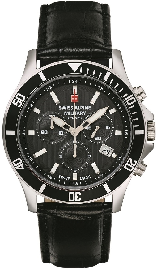 Swiss Alpine Military Herrklocka 7022.9537 Challenger Chrono