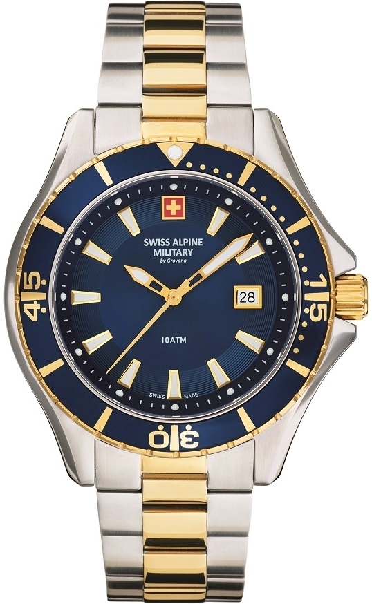 Swiss Alpine Military Herrklocka 7040.1145 Alpine by Grovana - Swiss Alpine Military