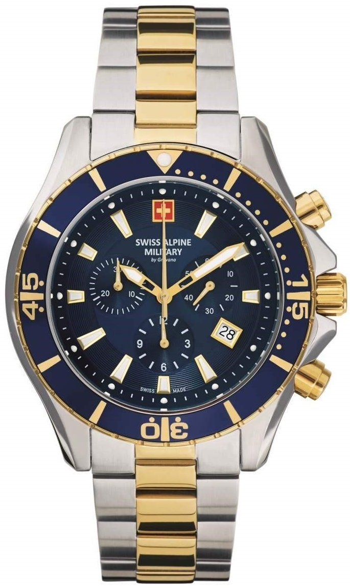 Swiss Alpine Military Herrklocka 7040.9145 Nautilus Chrono - Swiss Alpine Military
