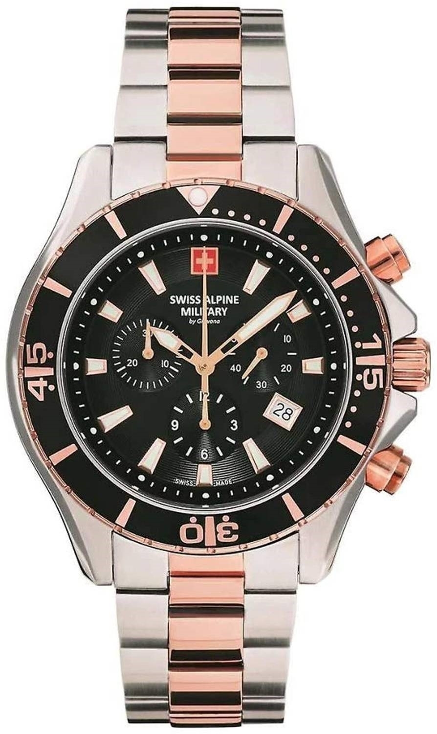 Swiss Alpine Military Herrklocka 7040.9157 Nautilus Chrono - Swiss Alpine Military