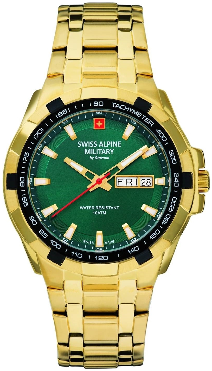Swiss Alpine Military Herrklocka 7043.1114 Day-Date - Swiss Alpine Military