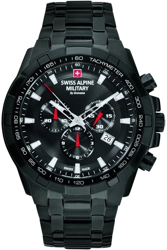 Swiss Alpine Military Herrklocka 7043.9177 Alpine by Grovana - Swiss Alpine Military